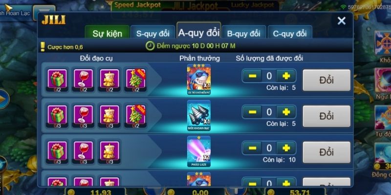 Bảng thưởng rõ ràng tại RR88