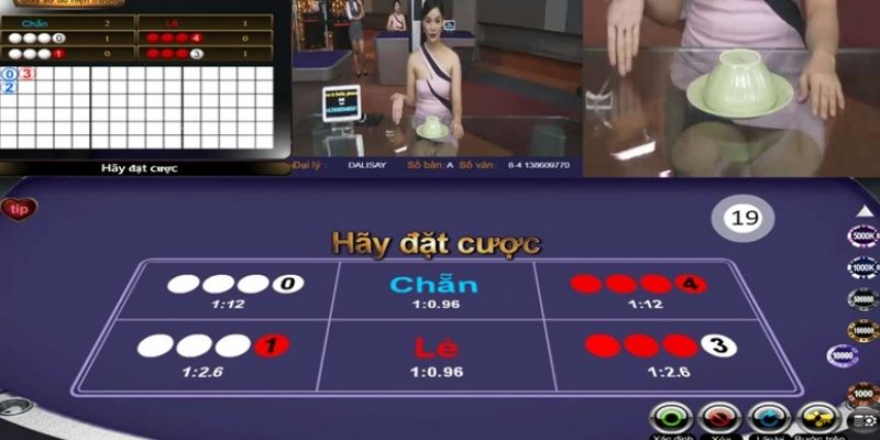 Cách chơi xóc đĩa và kết thúc ván thông qua các nữ dealer xinh đẹp