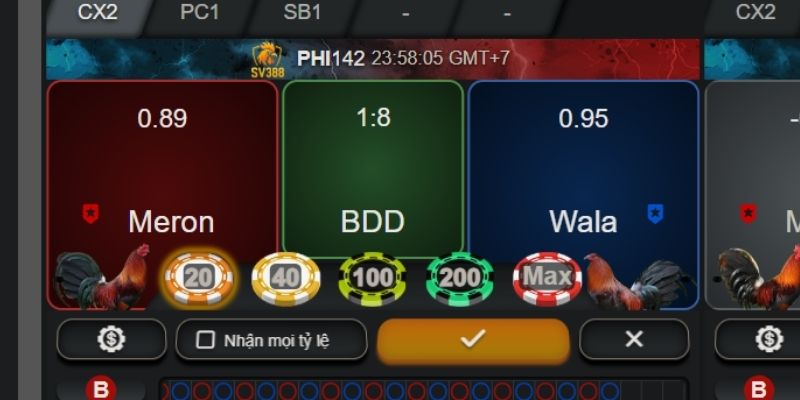 Cửa cược đá gà tại RR88