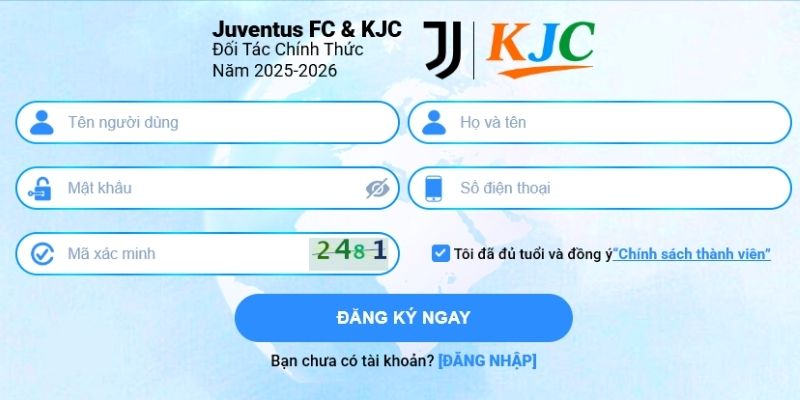 Các bước đăng ký tài khoản RR88 tại giao diện mới