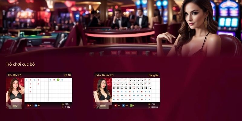 Nhiều bàn cược phù hợp từng phong cách