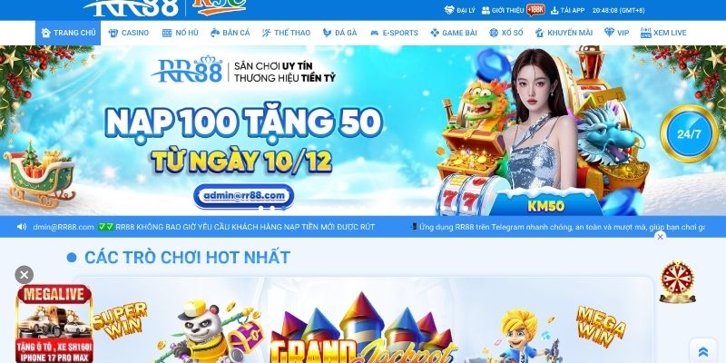 RR88 - Hệ sinh thái giải trí số toàn diện và đẳng cấp nhất 2026.